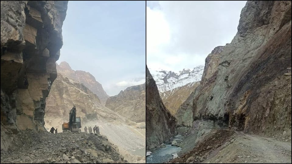 Ladakh: BRO connects Kilima and Nirak with 160 feet Bailey Bridge Leh-Kargil connected to Zanskar