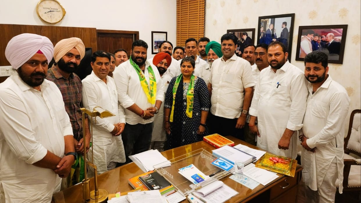 municipal chairperson of AAP from Ismailabad on Kurukshetra joins JJP