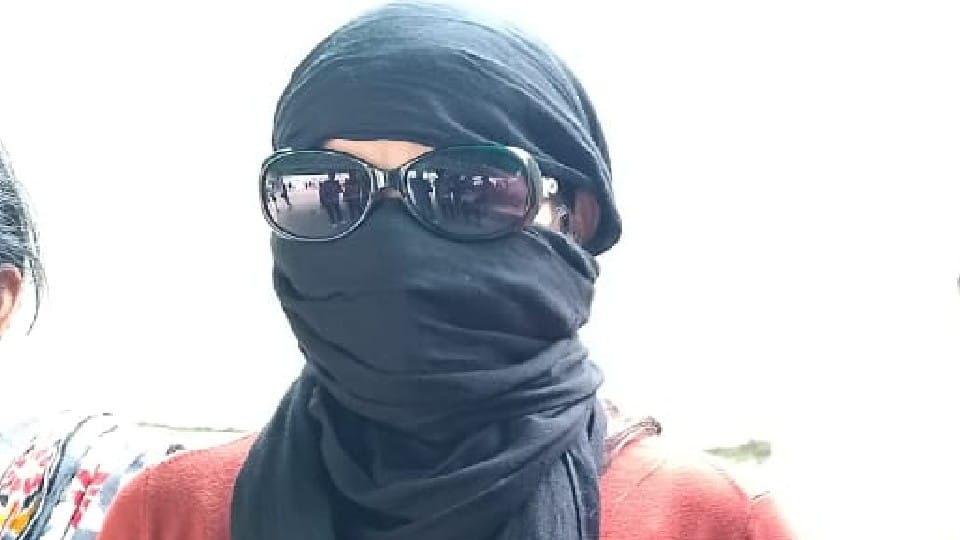 girl alleges constable who hiding his identity and pressuring her to convert.