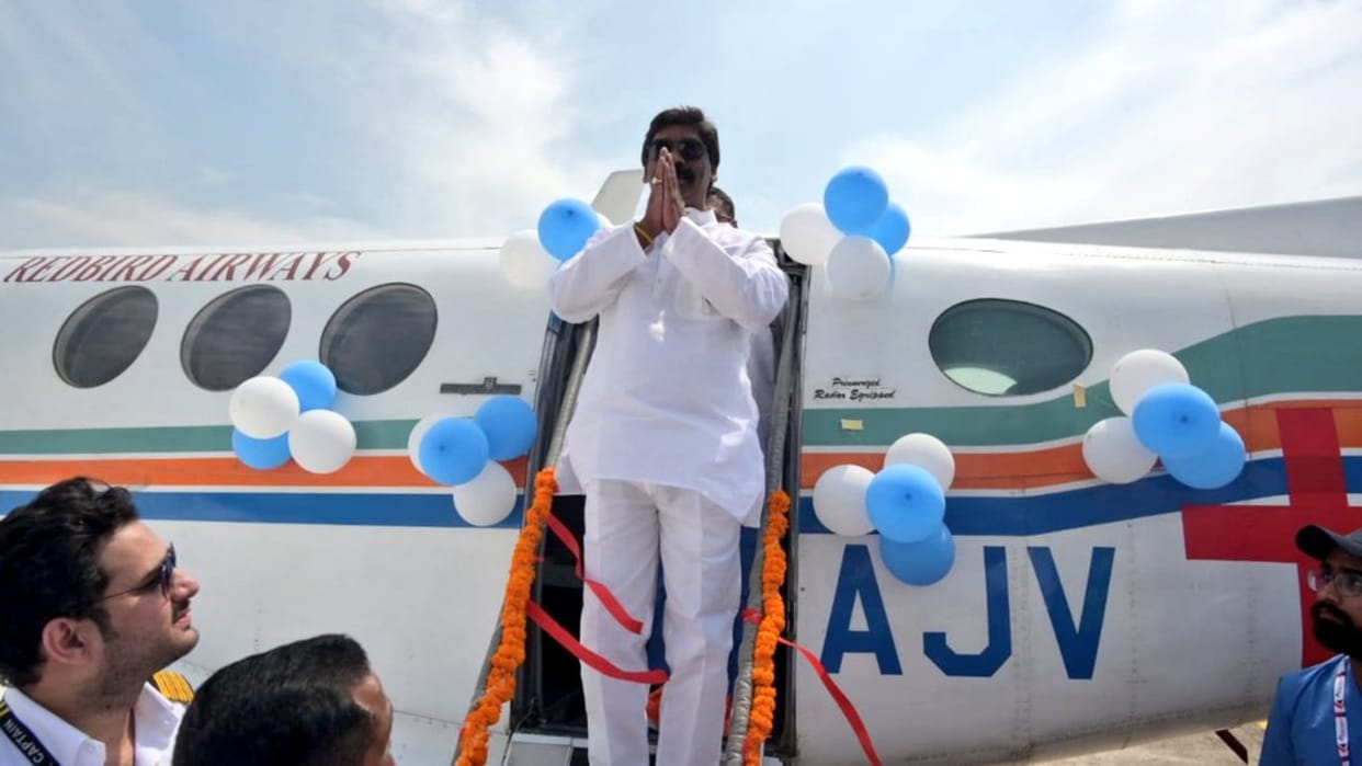 jharkhand news updates CM Hemant Soren launches state first air ambulance service