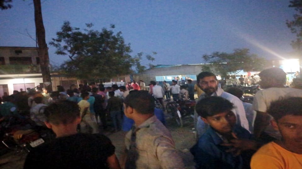 family members created ruckus after mother and child death in private hospital kheri
