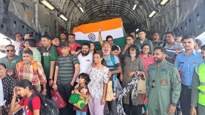 सूडान से लौटे भारतीय