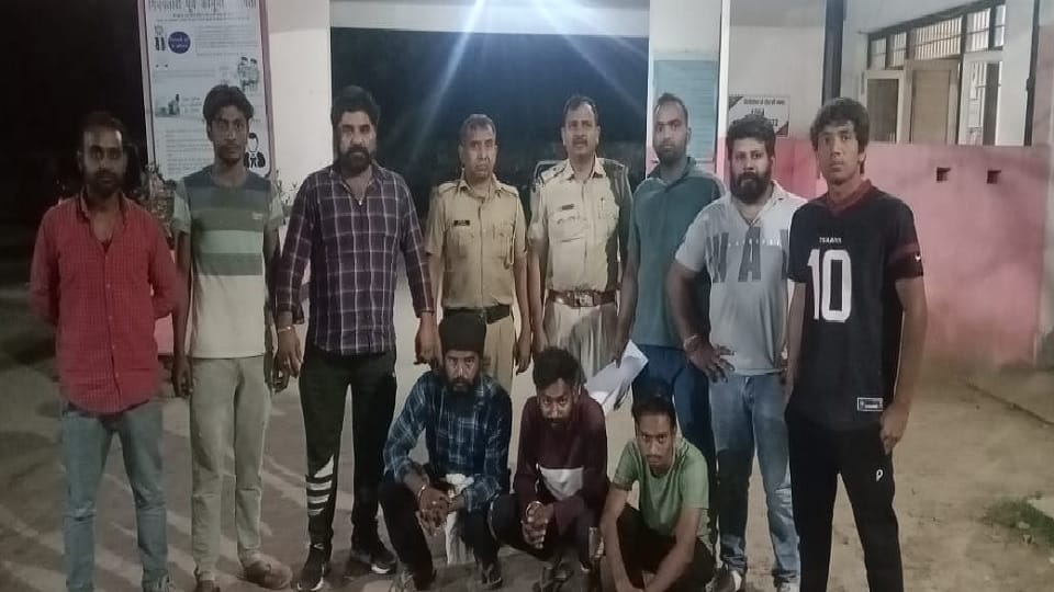 Hisar police took action on cow smuggling from Punjab to Maharashtra