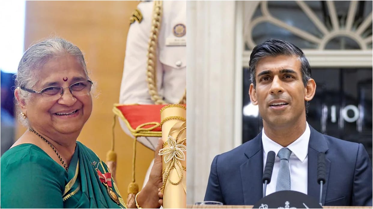 UK PM Sunak's mother-in-law said My daughter made her husband a Prime Minister