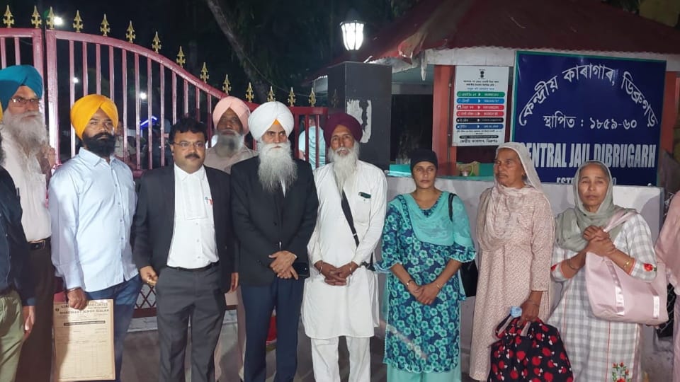 Uncle and Brother met Amritpal in Dibrugarh Jail