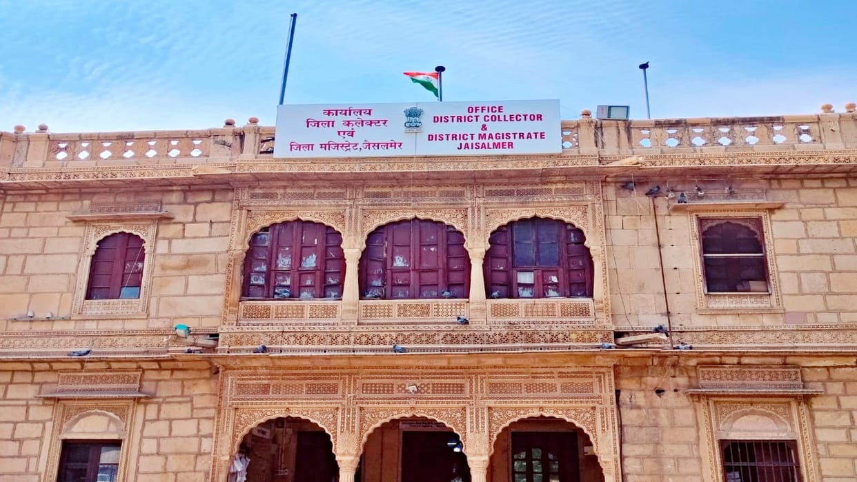 Sarpanch VDO and employees on strike in Jaisalmer complainant forced to suffer for 18 days