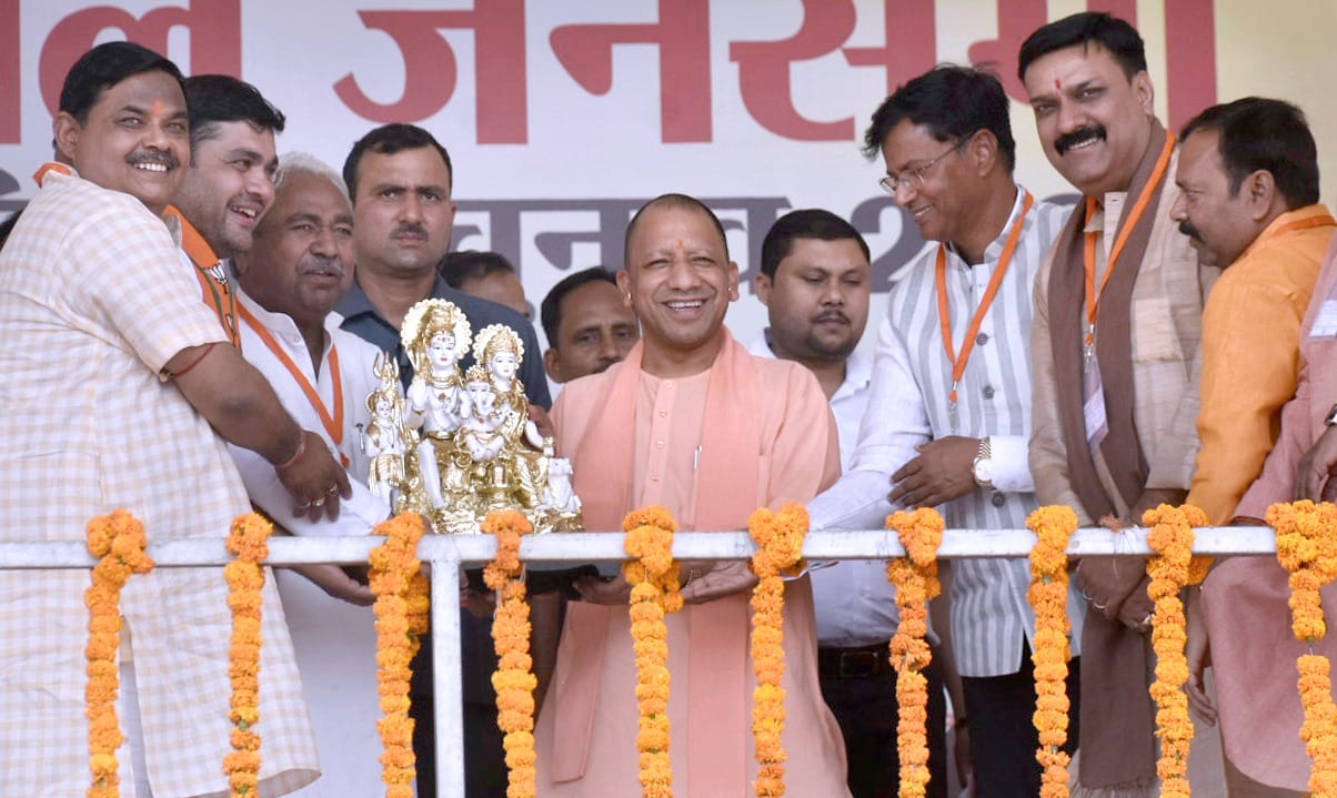 CM Yogi's election rally in Sitapur: Like Kashi, Ayodhya and Mathura, rejuvenation of Naimisharanya