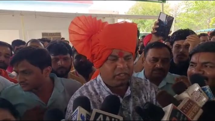 MP News: Telangana Goshamahal MLA T-raja reached Damoh, said- India will remain a Hindu nation till 2026