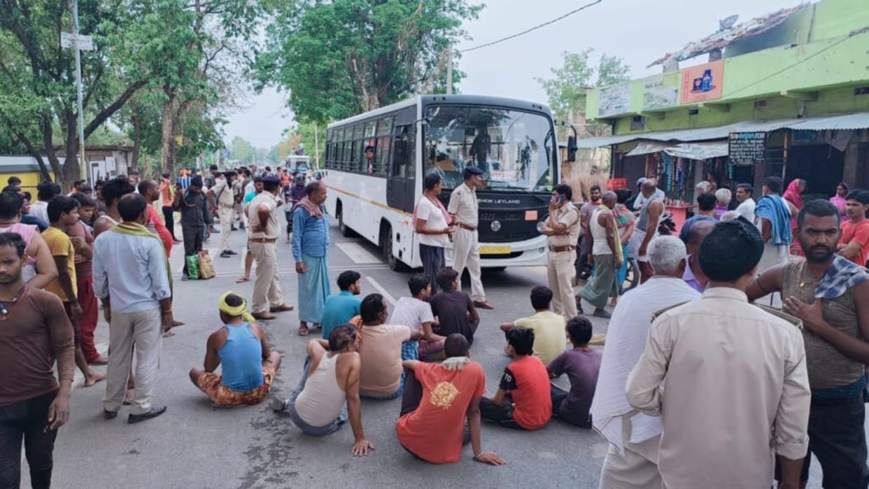Woman injured in firing in Jamui, angry villagers blocked road