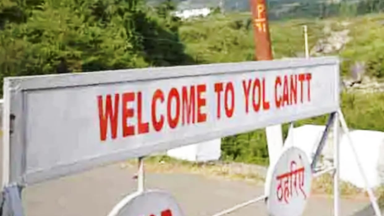 Civil area denotified from yol army cantt by Ministry of Defence