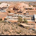 Coober Pedy City Is Situated Under Ground Dessert
