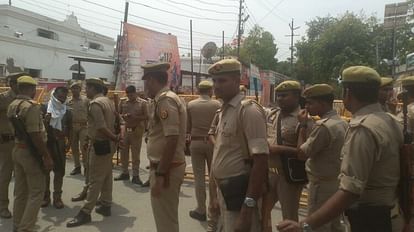 Ghazipur: MP Afzal Ansari reached the court, police stationed everywhere, the court turned into a cantonment