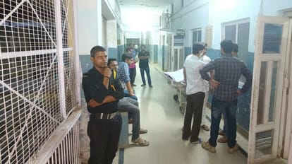 Sonebhadra The dead body of JE of Obra project was found near the bushes, had left home for duty