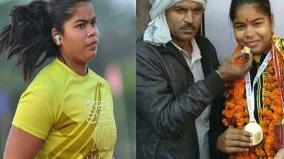 UP: किसान की बेटी विधि चौधरी ने लगाई अंतरराष्ट्रीय छलांग, एशियन जूनियर चैंपियनशिप का टिकट पक्का Farmers daughter Vidhi Choudhary qualify for Asian Junior Championship in shot put