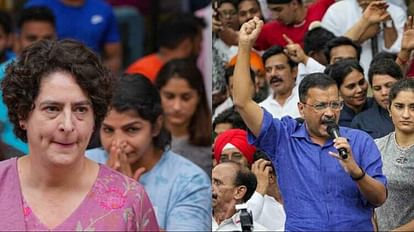 Wrestlers Protest became arena of politicians politics Priyanka gandhi arvind Kejriwal reached Jantar Mantar