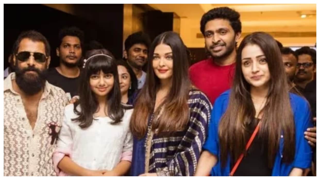 PS 2 star cast takes turns greeting Aaradhya Bachchan and Trisha says You are as tall as your mom