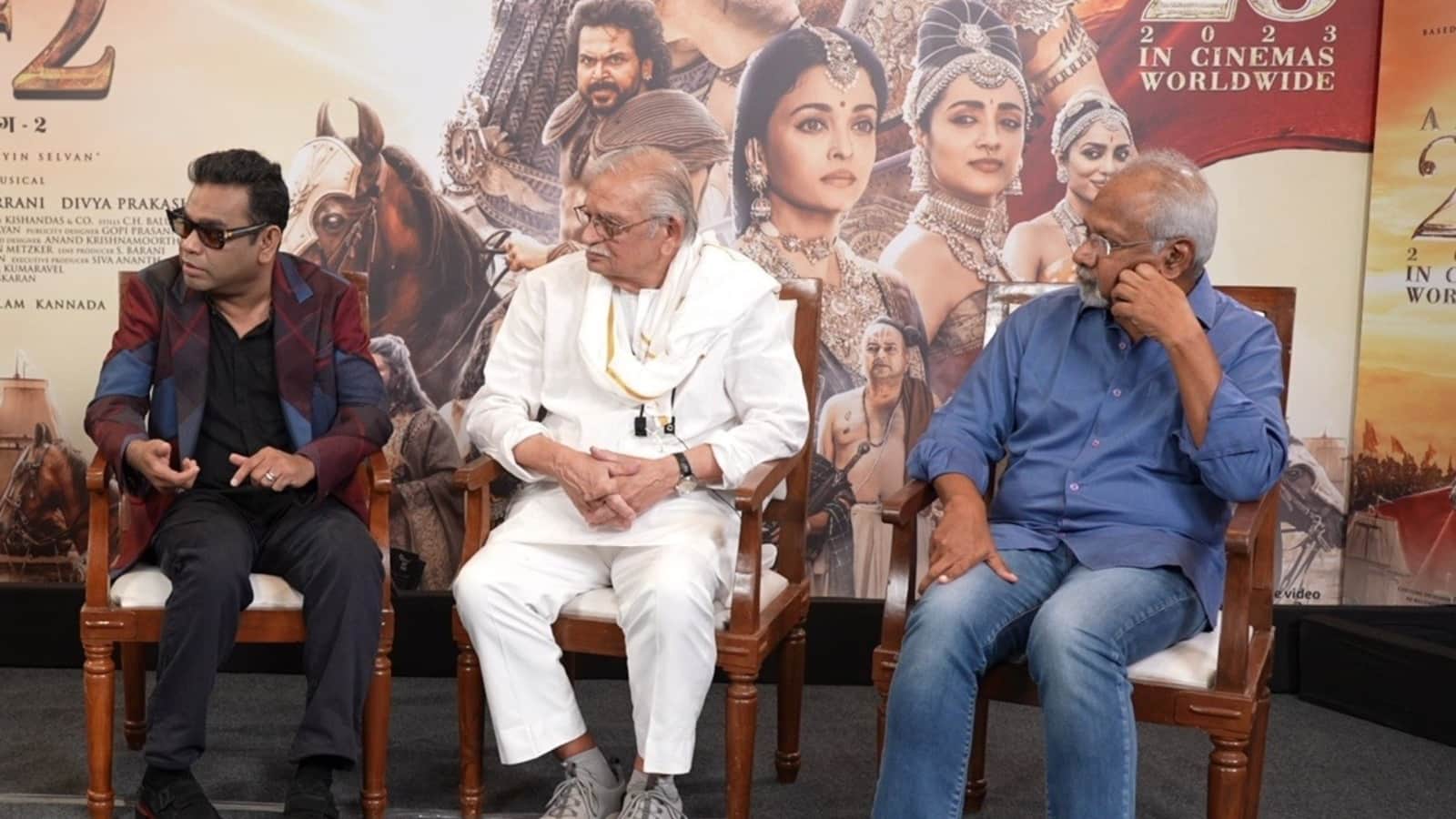 Exclusive Video Interview of Gulzar with Pankaj Shukla Ponniyin Selvan Dil Se Guru A R Rahman Mani Ratnam