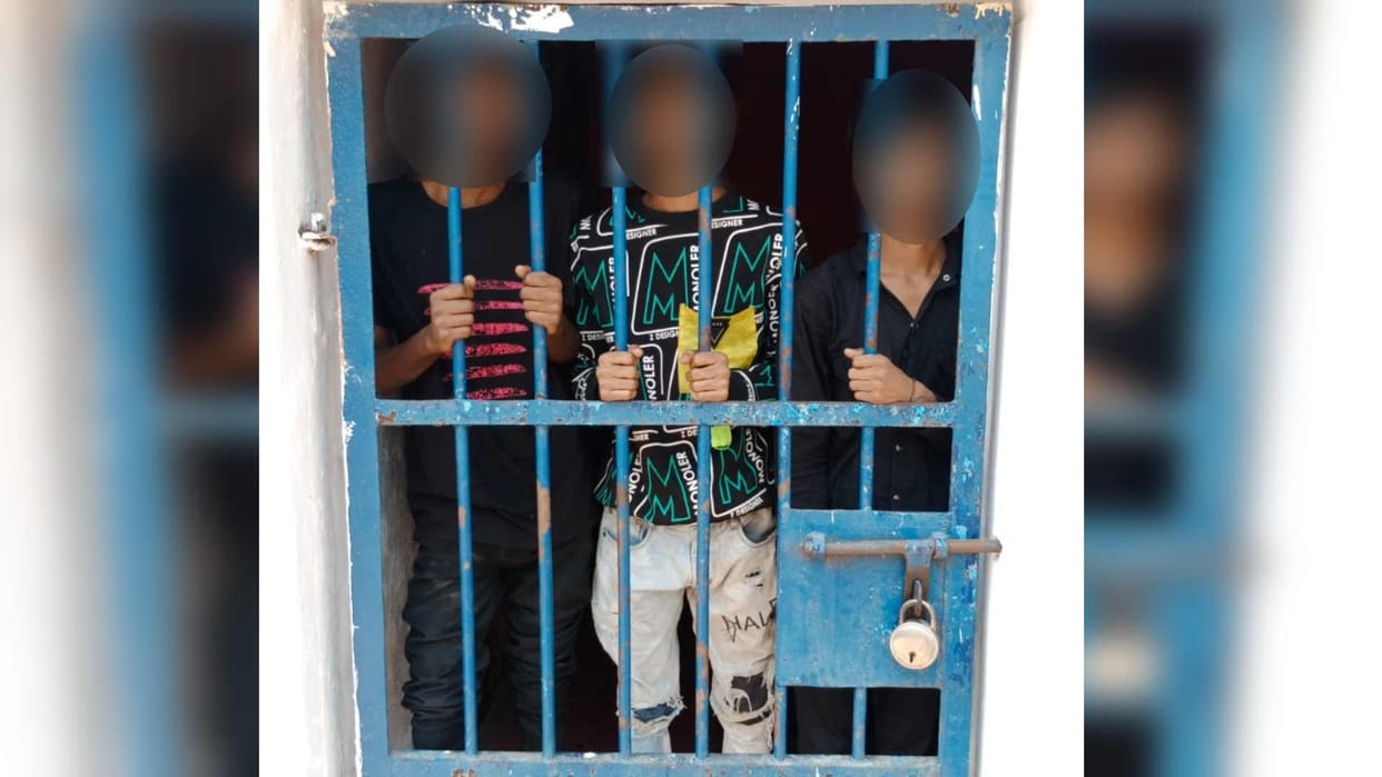 Three youths arrested for robbing in hobby of making reels