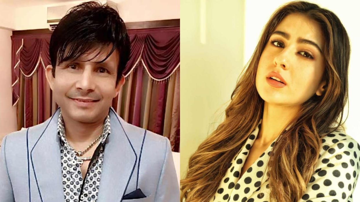 kamal rashid khan made fun of sara ali khan on twitter krk says nobody is giving her films read