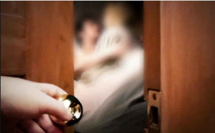 Husband caught in objectionable condition in Unnao, celebrating with woman, report filed