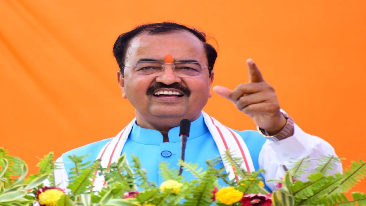 Keshav said: SP-BSP, Congress partner in breaking Ambedkar dreams, Yogi government is ending the goons