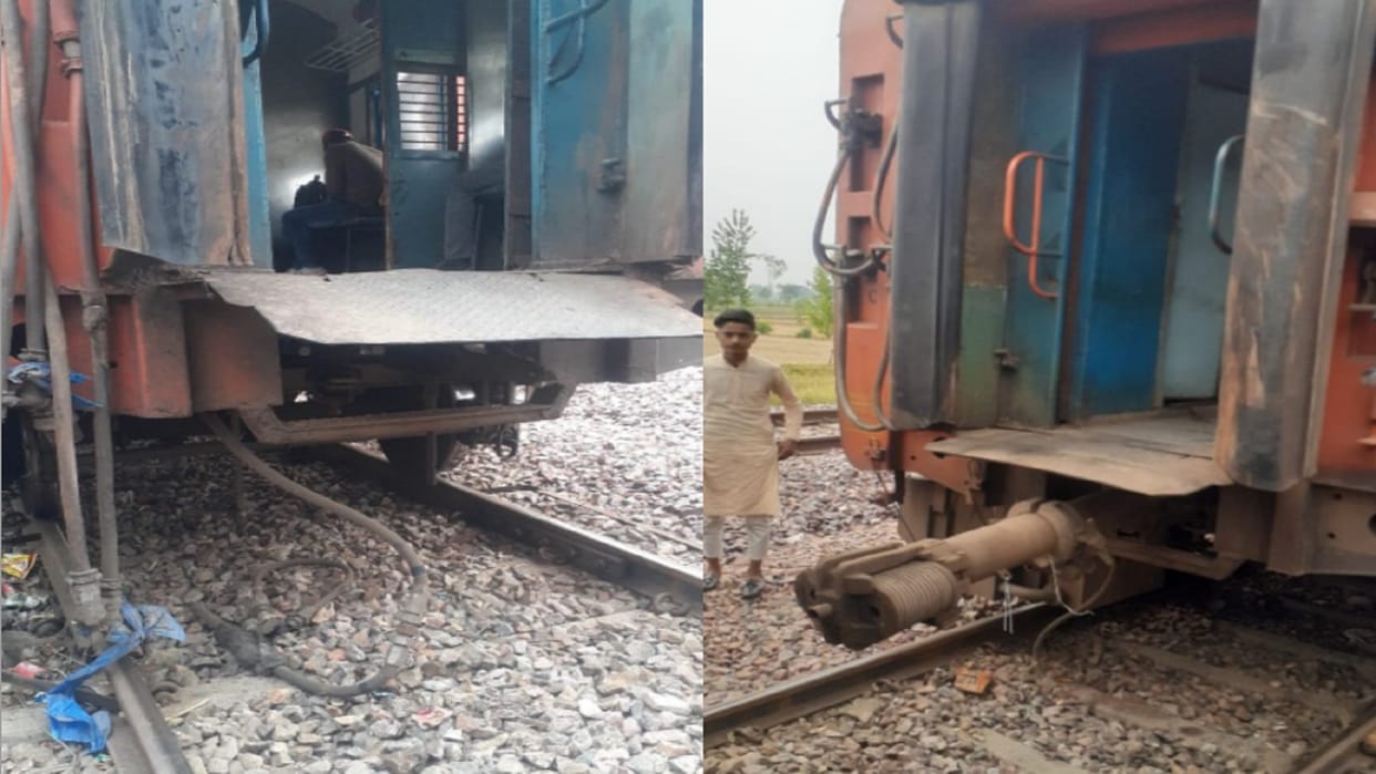 Shamli Passenger train incident: one thousand passengers suddenly stopped breathing