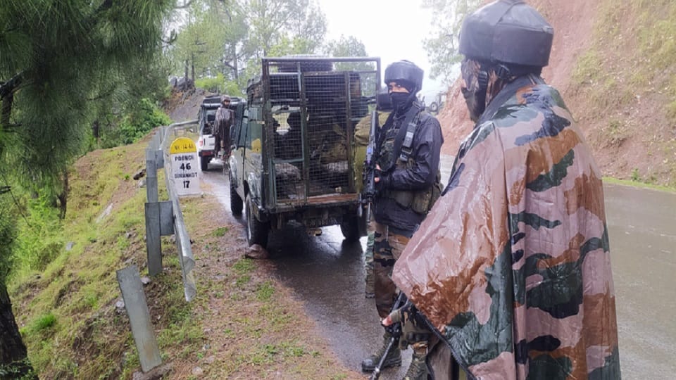 Big search operation in Bhatadudiyan-Nad Khas and Tota Gali, two thousand jawans and commandos engaged