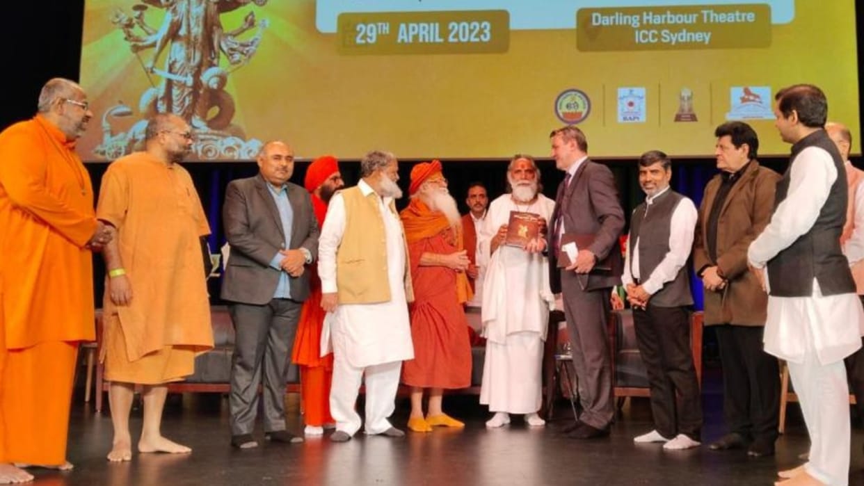 Saint Mahatmas gave message in International Geeta Mahotsav in Sydney