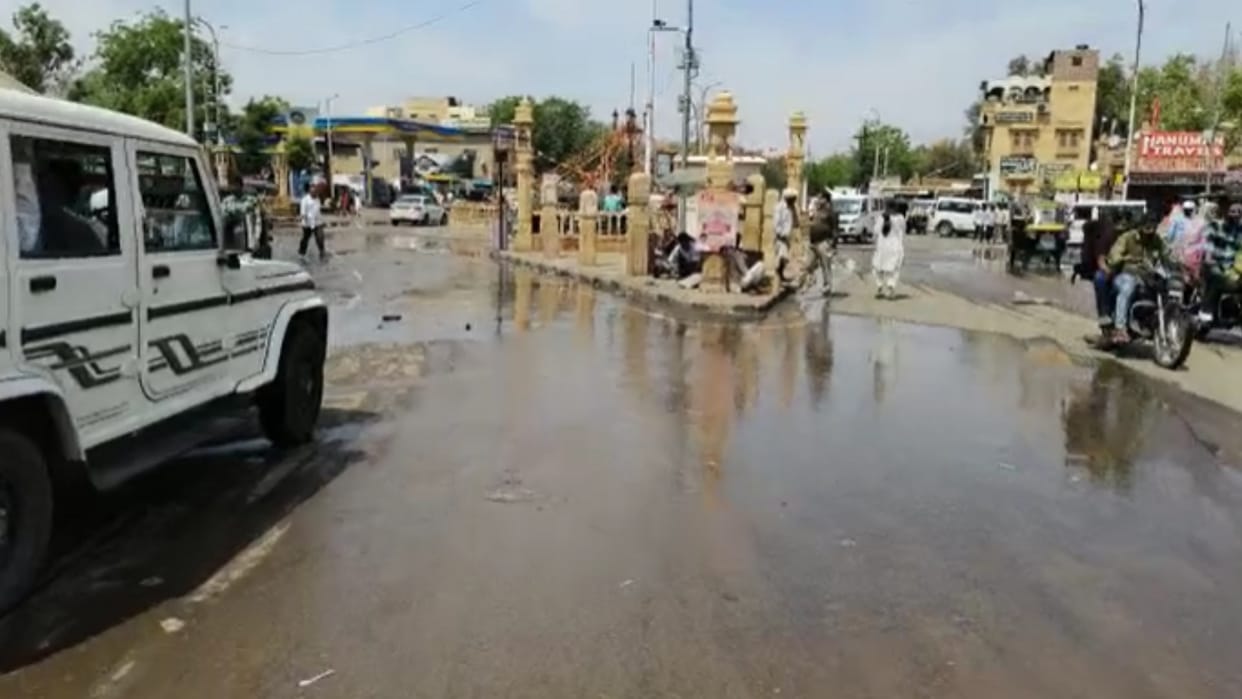 Strike of sanitation workers continues on third day in Jaisalmer filth spread in the city