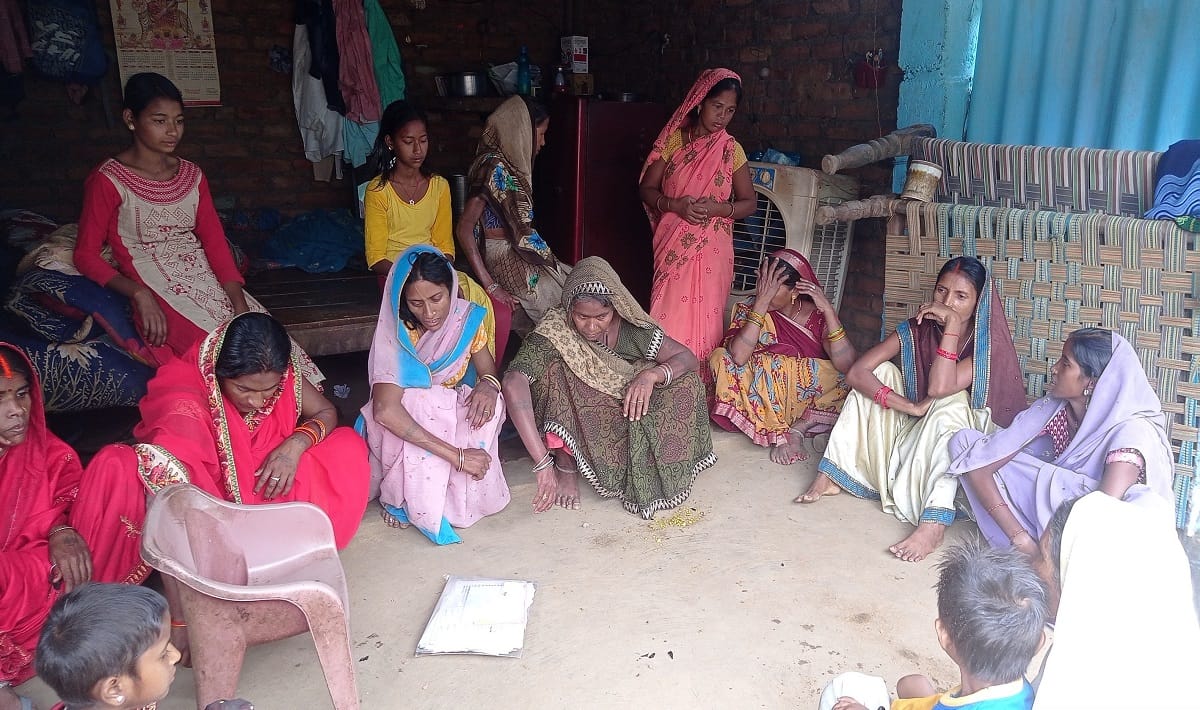 Tilak was in evening young man died in afternoon in sonbhadra