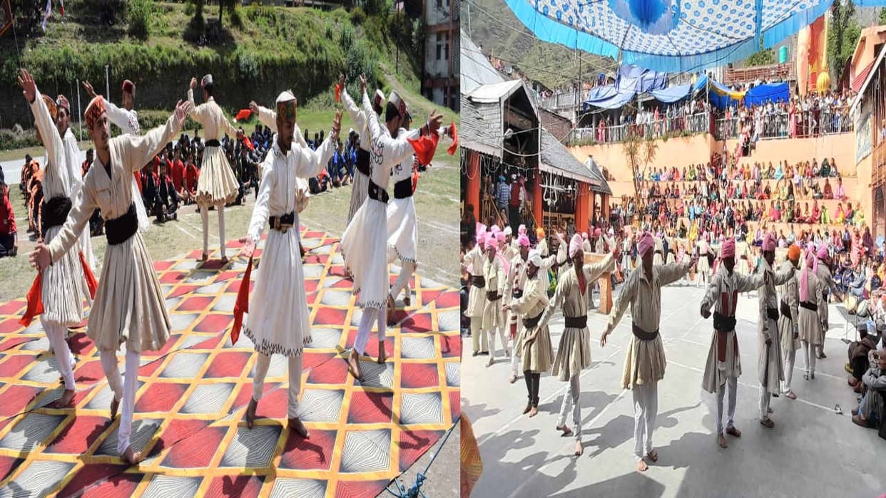 Suhali Nati was a hit in the Saho Jatar fair, men performed a spectacular dance, watch video