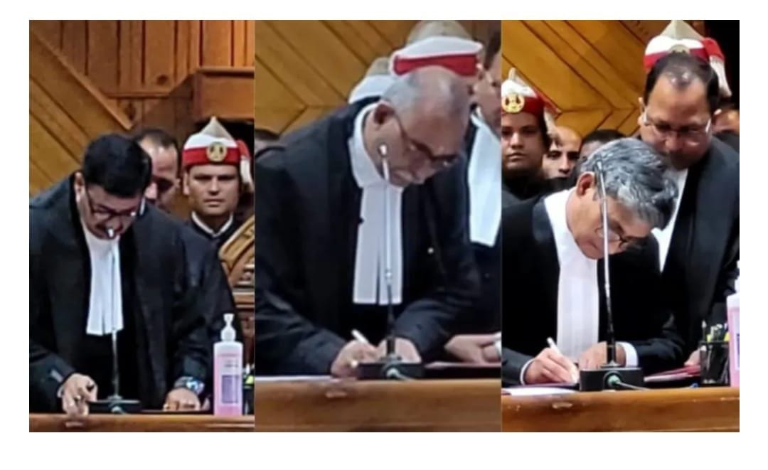 Uttarakhand High Court All three newly appointed judges took oath