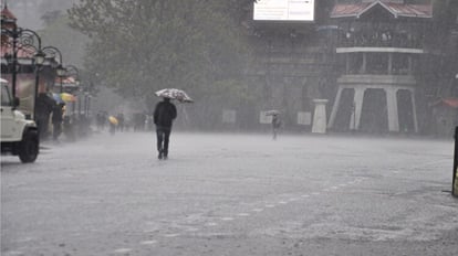 Heavy rain in shimla: शिमला में बारिश के चलते ऑरेंज अलर्ट, IMD ने जारी की ये चेतावनी Heavy rain in shimla Orange alert due to rain