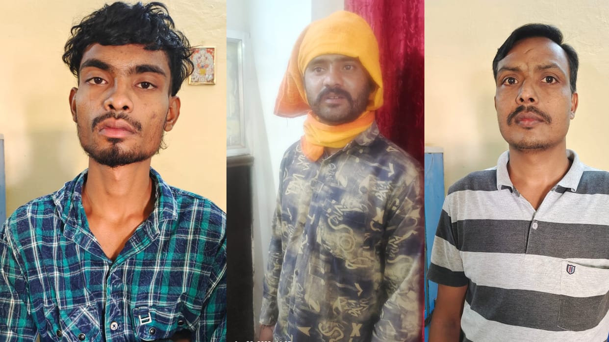 three youths arrested for entering the house and beating eunuchs in jagdalpur