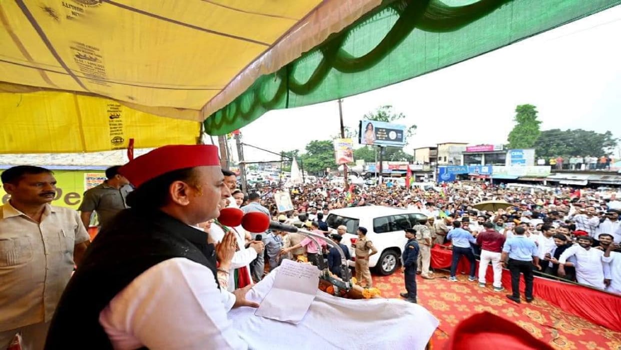 Akhilesh said  public made up their mind for change