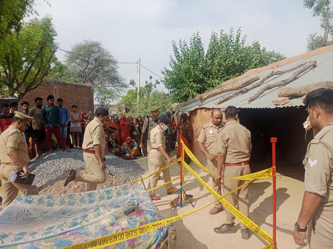 Murder of the farmer in Kannauj, The threat was given in enmity, the land also wanted to be captured