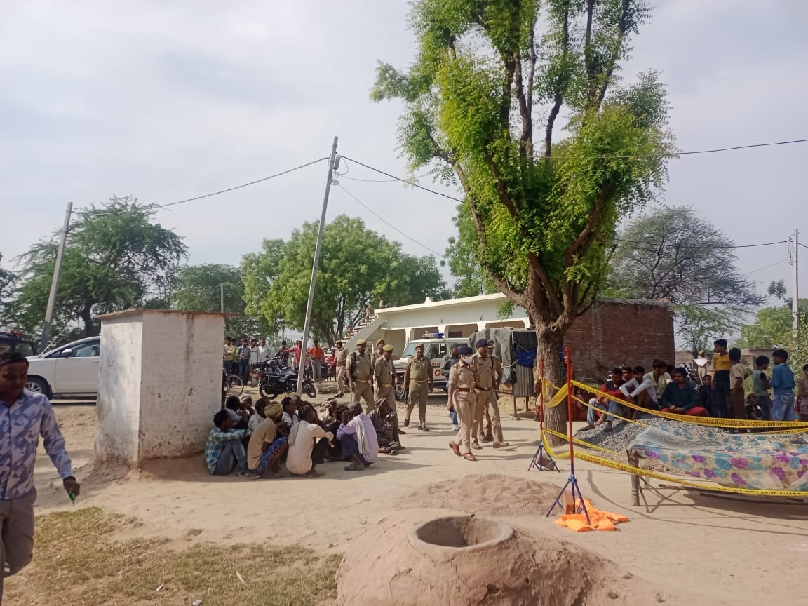 Murder of the farmer in Kannauj, The threat was given in enmity, the land also wanted to be captured