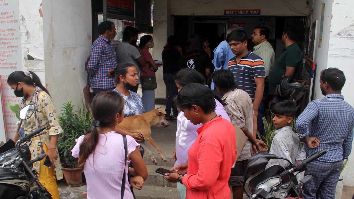 Dog was killed by clinging to wire, hair registered, animation lovers complained after reaching the police sta