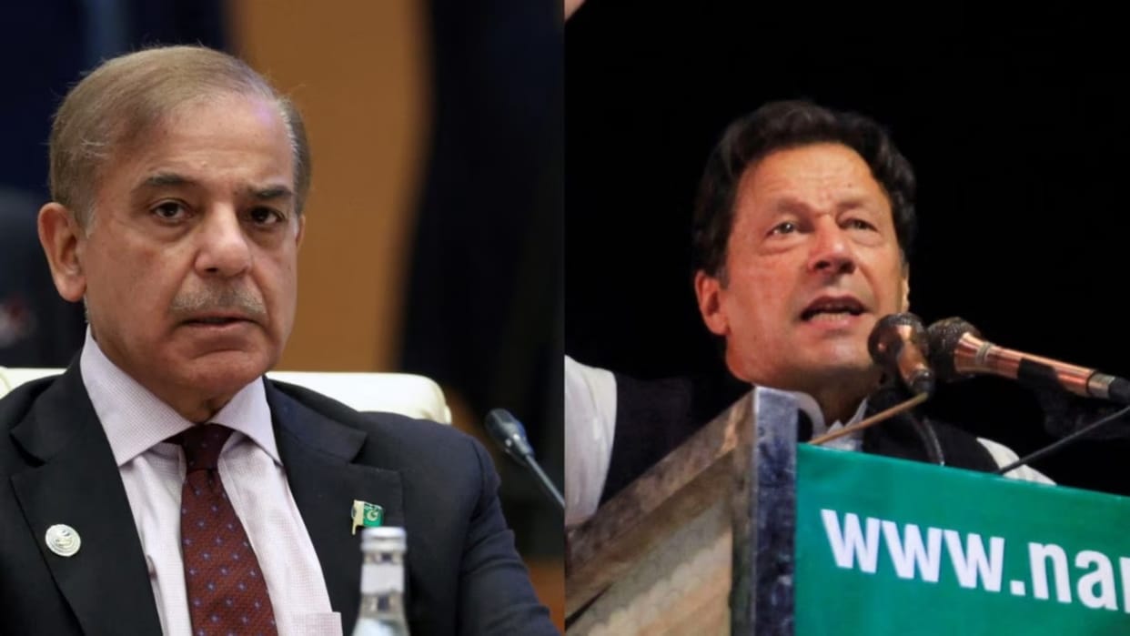 The ruling party will protest outside the court about imran khan