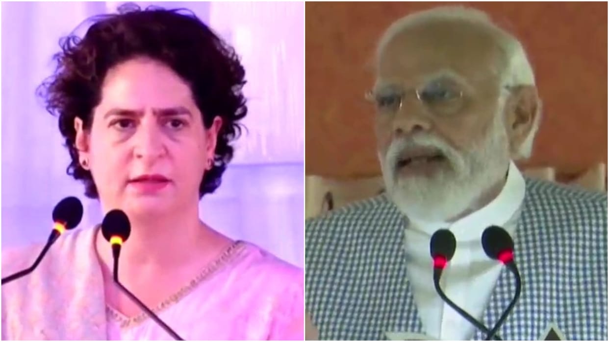 Priyanka Gandhi Slams PM Modi Over verbal abuse Learn from Rahul Gandhi he is ready to take bullet for nation