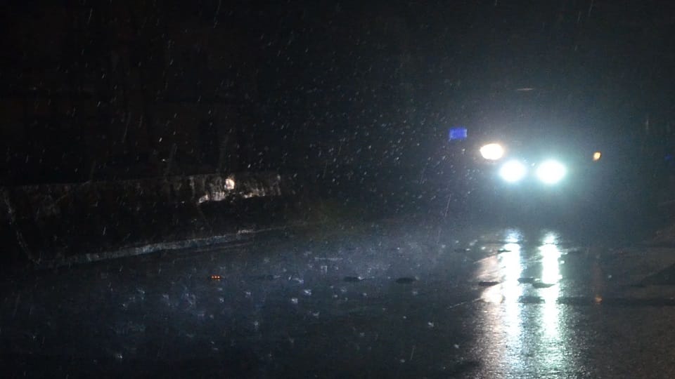 Heavy rain in Bareilly on Monday evening