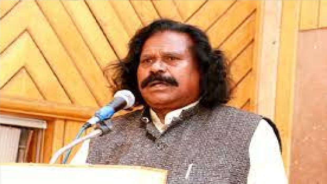 Tribal leader Nandkumar Sai left the BJP party