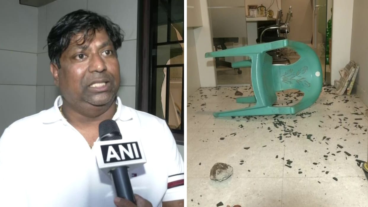 Miscreants vandalised office of TMC worker in Kolkata