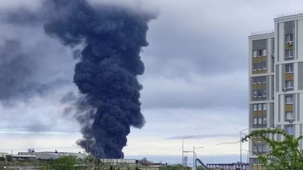 Ukraine Drone attacks Russian Fuel Storage in Crimea amid counter offensive claims by Volodymyr Zelenskiy news