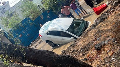 After 125 years in Indore, it rained heavily in April, hail also lashed