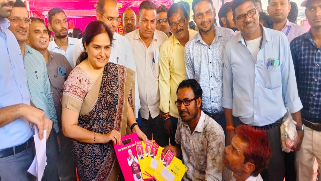Chief Secretary Usha Sharma inspected inflation relief camp in Dausa