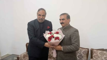 Shimla News: पूर्व केंद्रीय मंत्री आनंद शर्मा पहुंचे शिमला, मुख्यमंत्री से की मुलाकात Former Union Minister Anand Sharma reached Shimla, met the Chief Minister