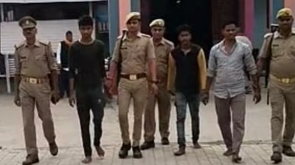 Vehicle theft and ganja smuggling gang busted in bhadohi