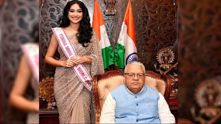 Foundation Day Program Of Gujarat Maharashtra Celebrated At Raj Bhavan In Rajasthan Miss India 8043