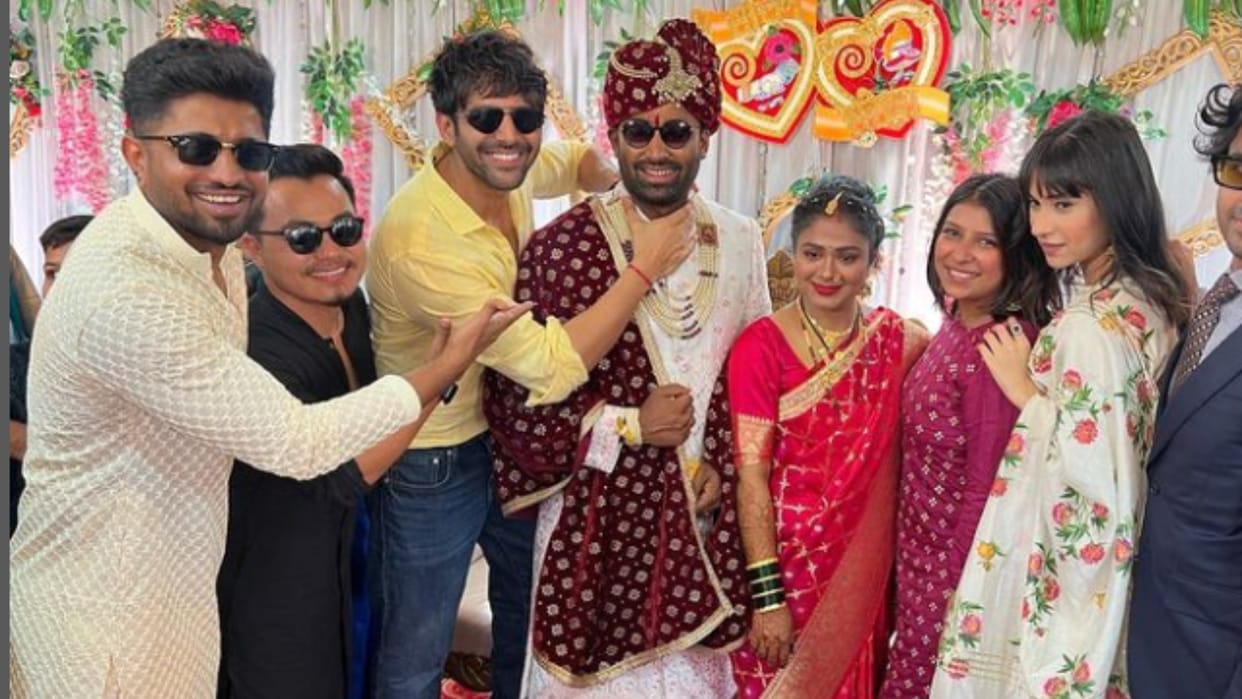 Kartik Aaryan Appear In Bodyguard Sachin Marriage Actor Shared Photos On Instagram